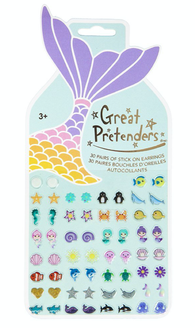 Great Pretenders stick on earrings