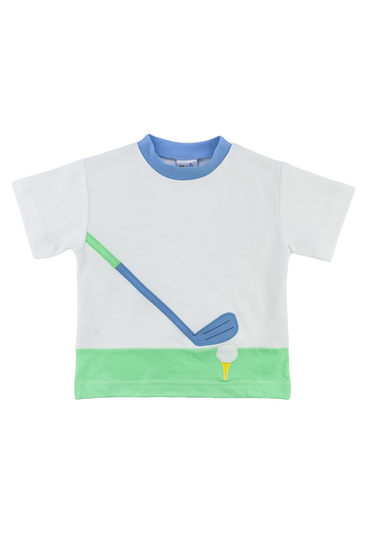 Florence Eiseman Knit Shirt W/Golf Club Applique C5169 5011