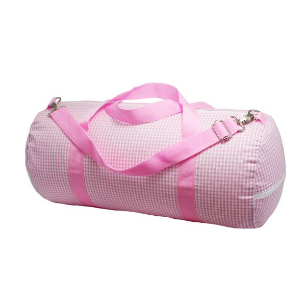 Mint Seersucker Weekend Duffel #707M