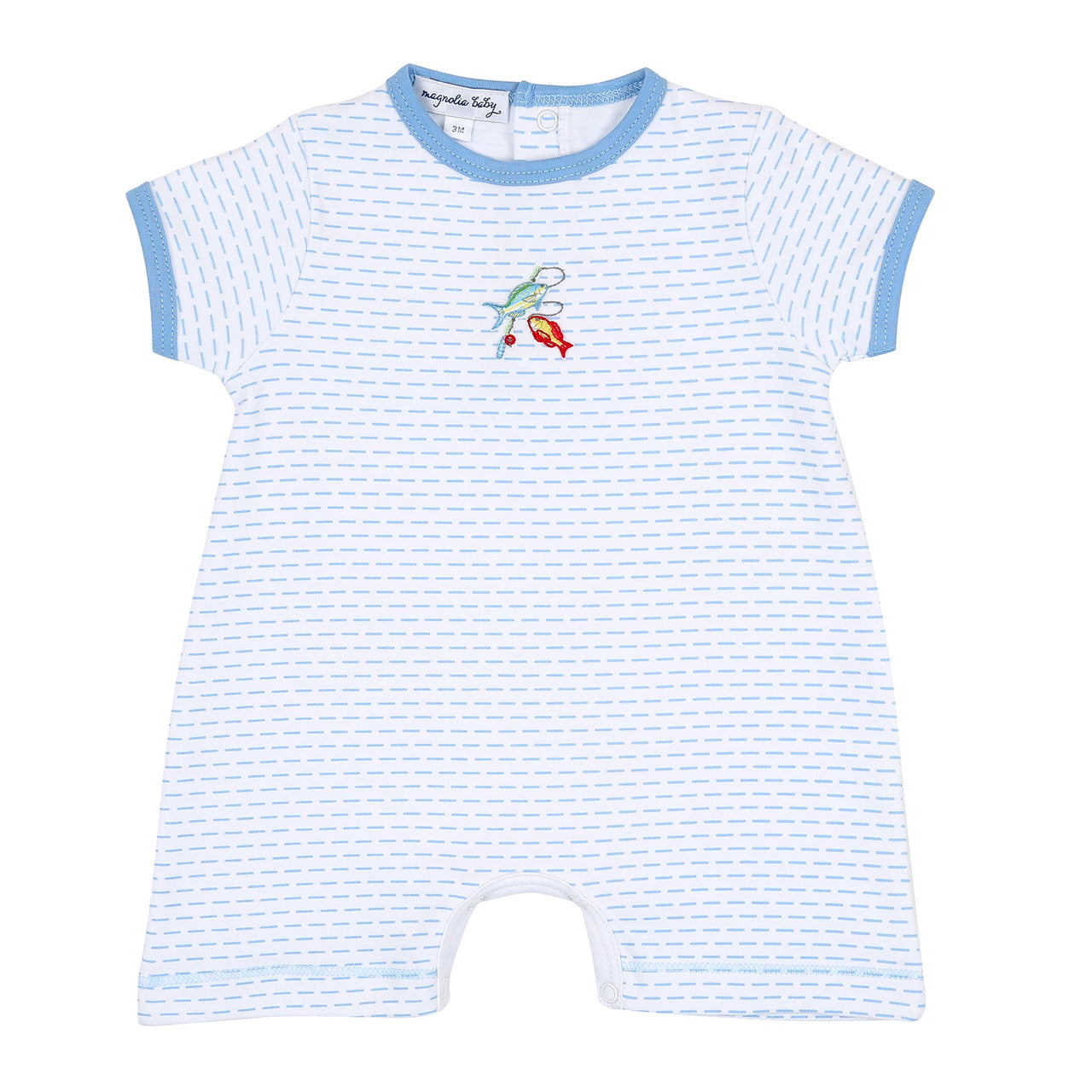 Magnolia Baby Fish All Day Emb Short Playsuit LB 1349-978