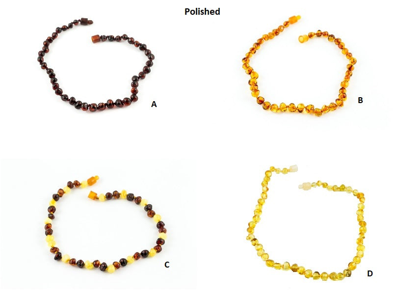 Healing Hazel Baltic Amber Teether