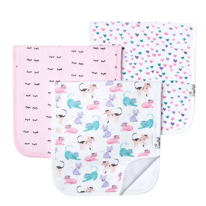 Copper Pearl Premium Burp Cloths