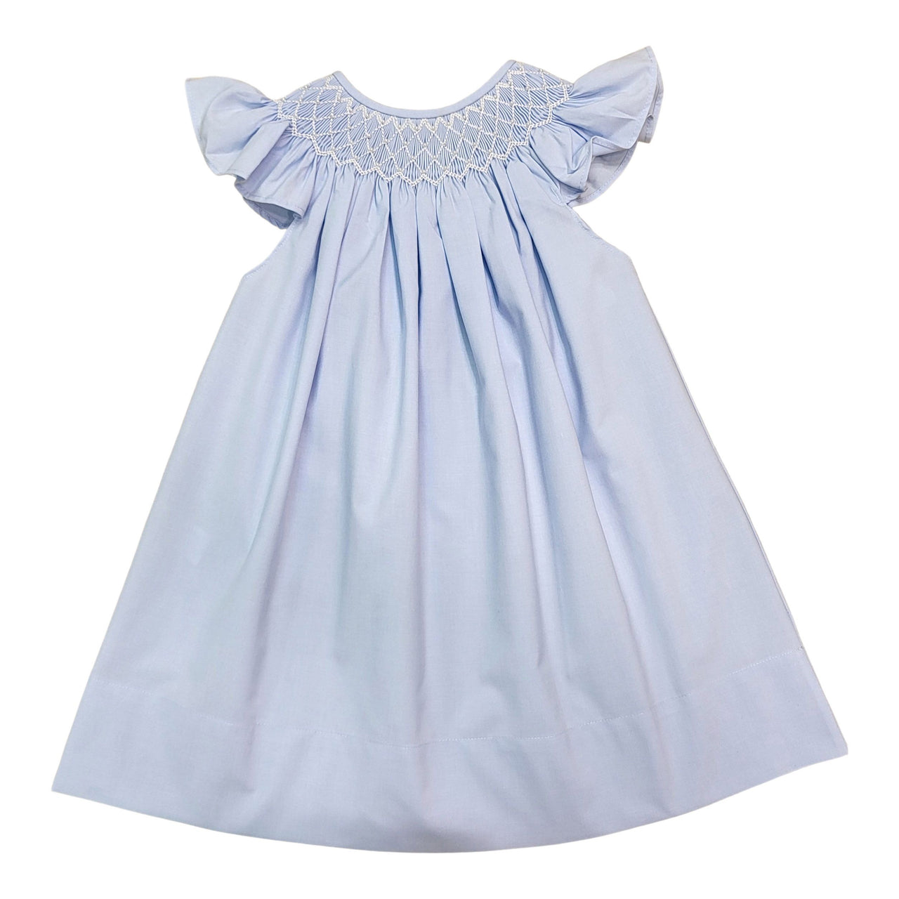Sweet Dreams Catherine Pearl Blue Smocked Dress  MT27B 5101