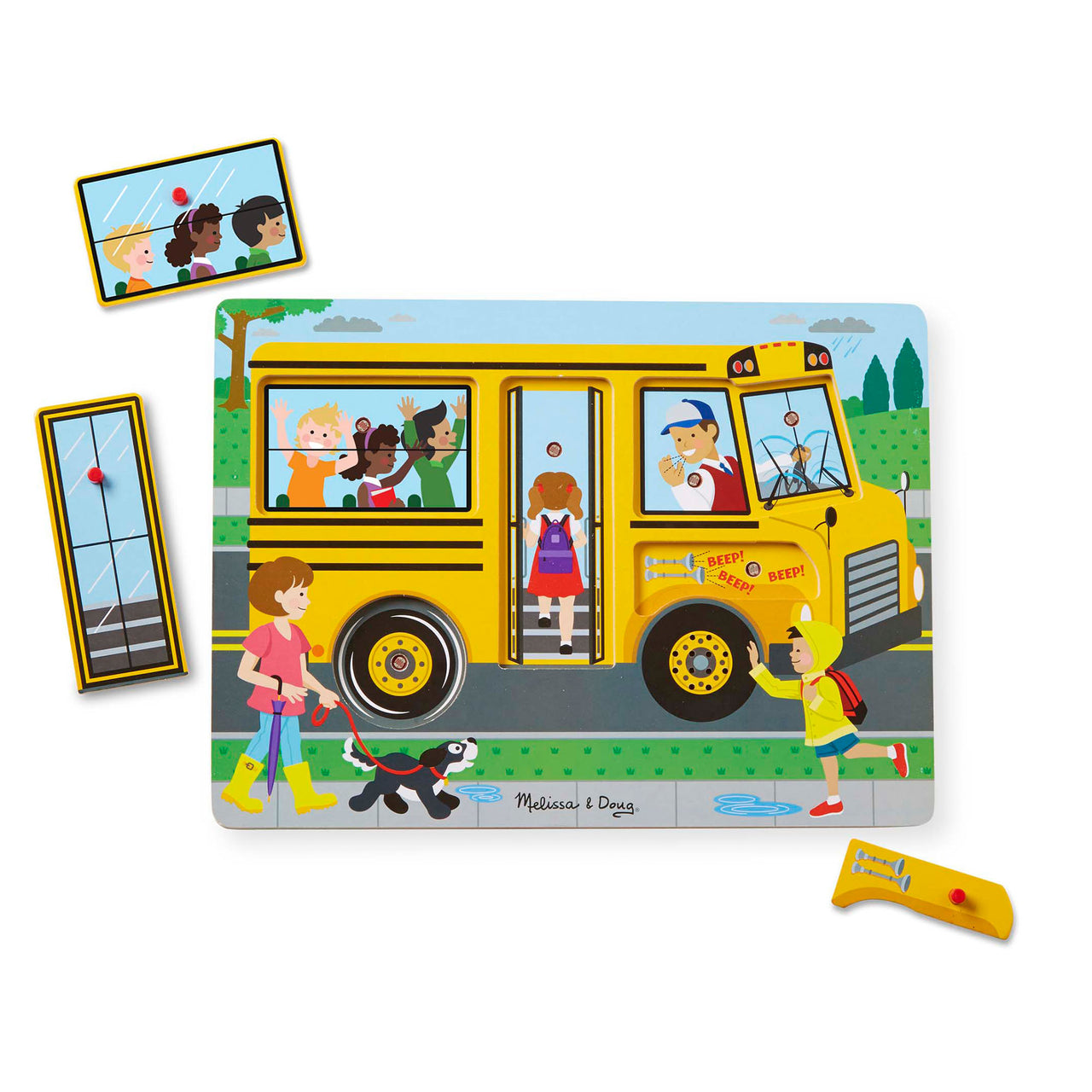 Melissa & Doug Wheels on the Bus Sound Puzzle