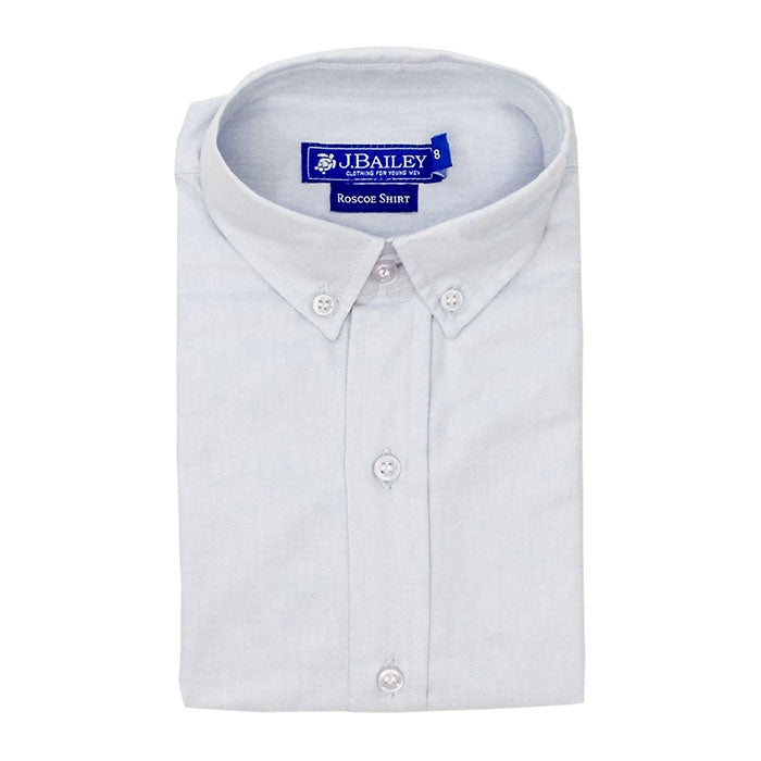 J. Bailey Blue Oxford Shirt 1000-Roscoe-2 4903
