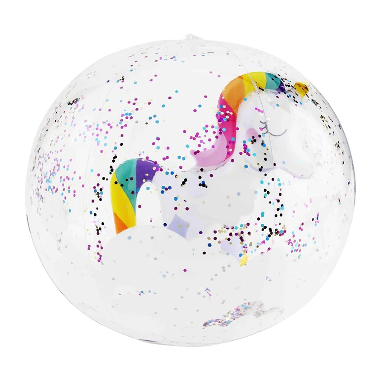 Mud Pie Glitter Beach Ball