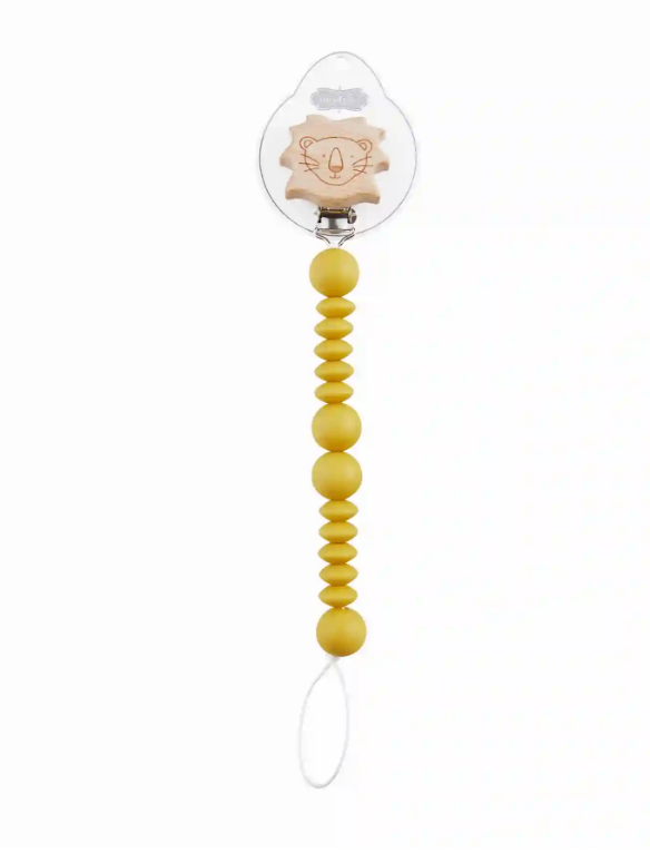 MudPie Wood and Silicone Pacy Clip