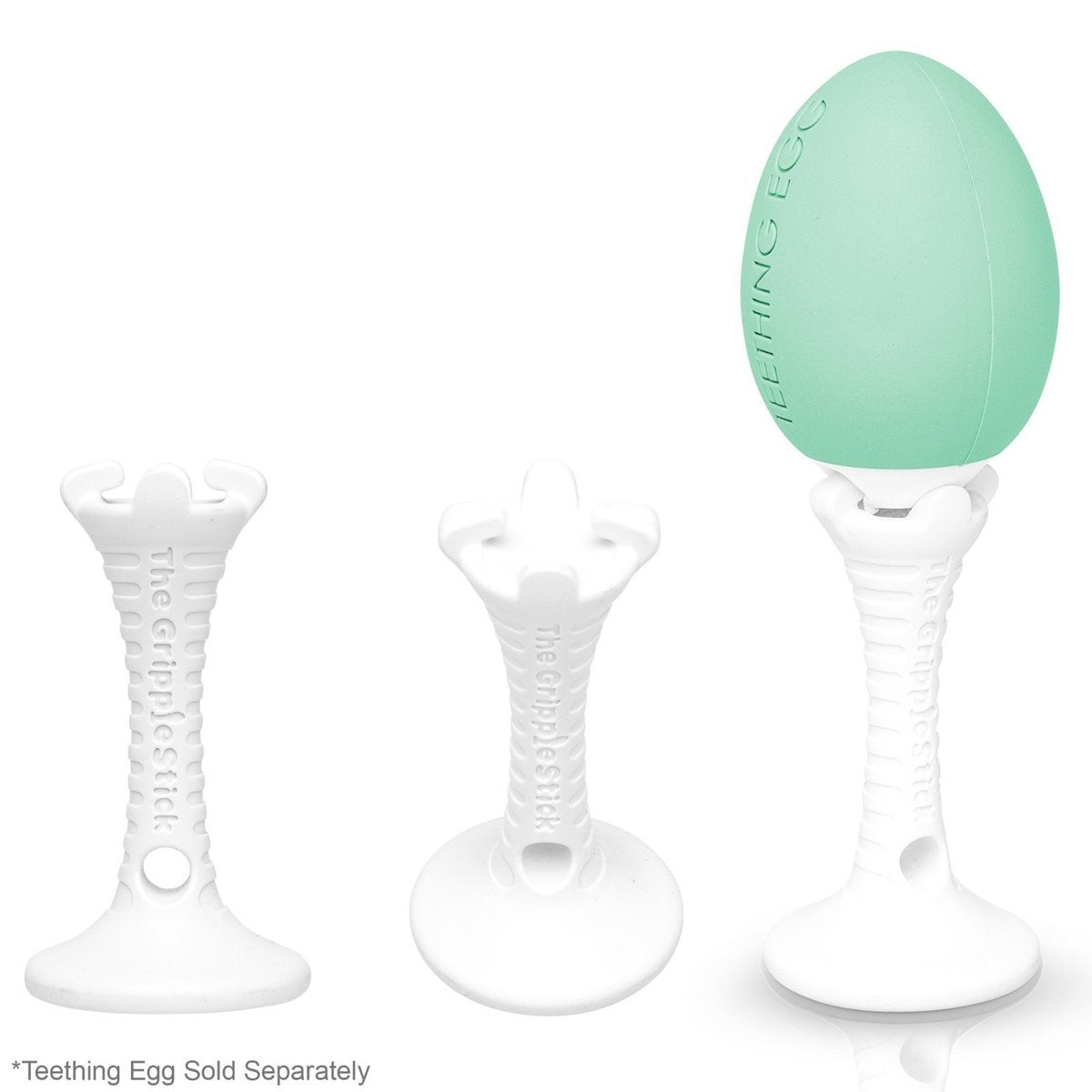 The teething egg grippie stick