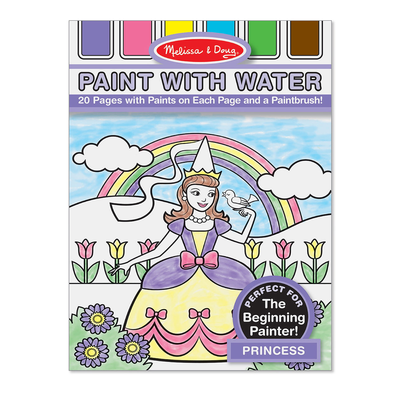 Melissa & Doug Paint with Water Princess Art Pad