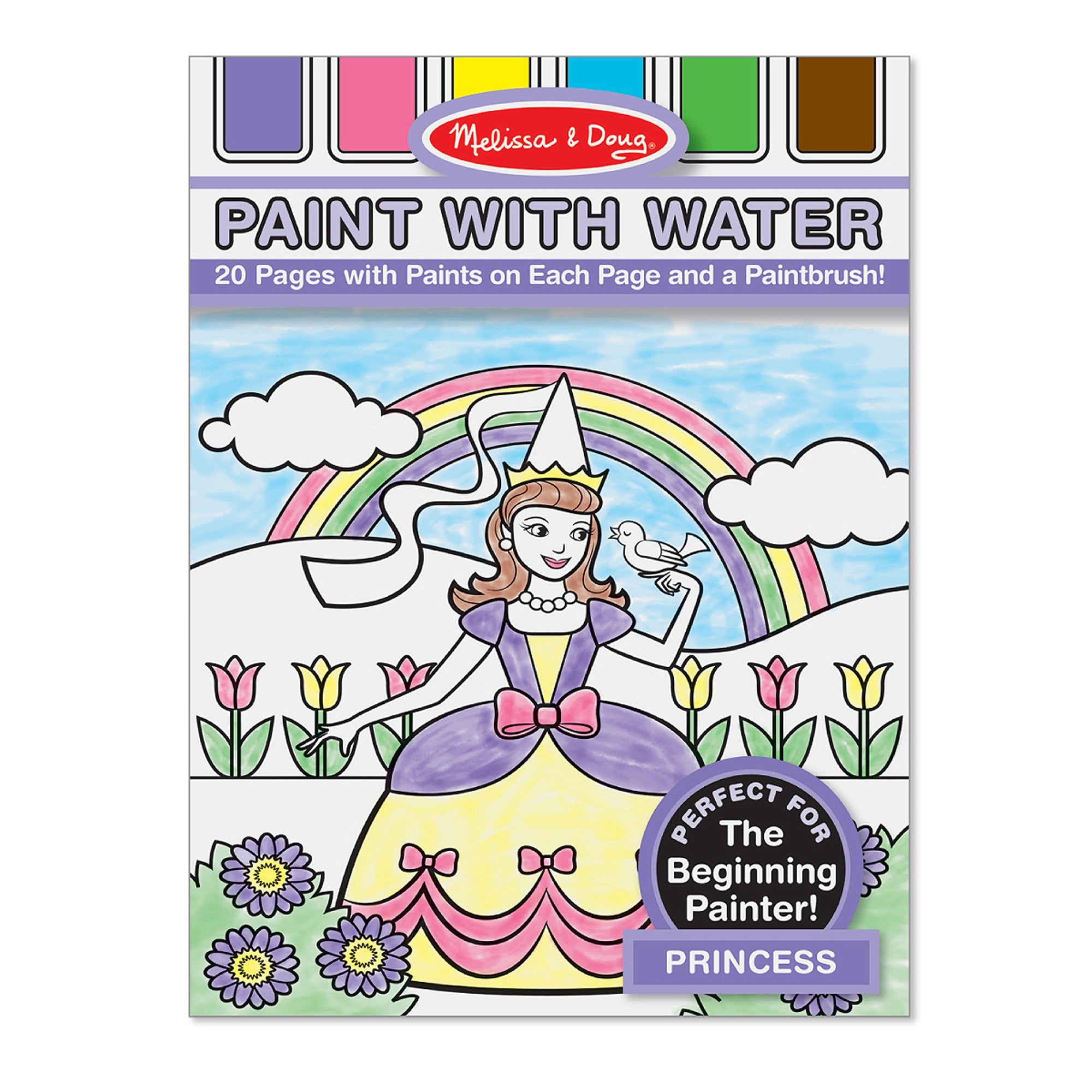 Melissa & Doug Paint with Water Princess Art Pad