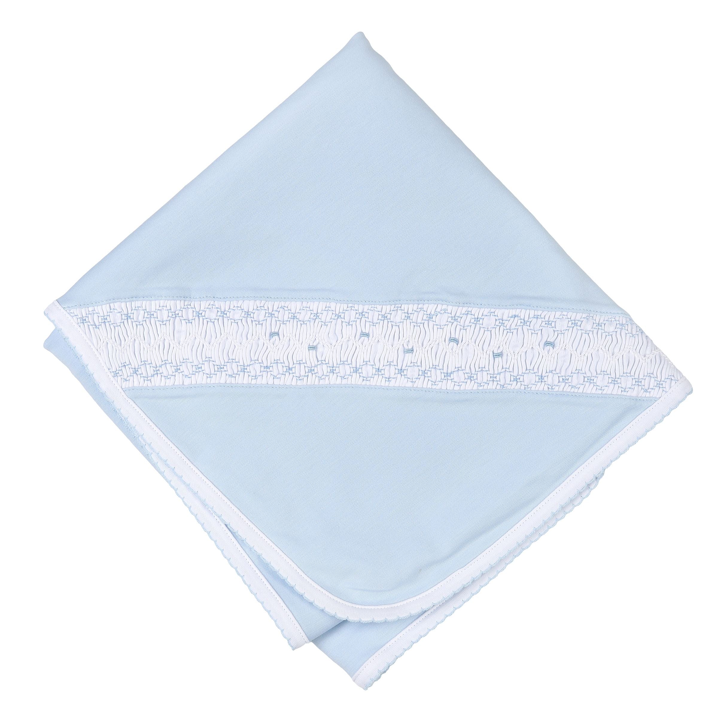 Sophie and Sam Smocked Receiving Blanket 4041-72