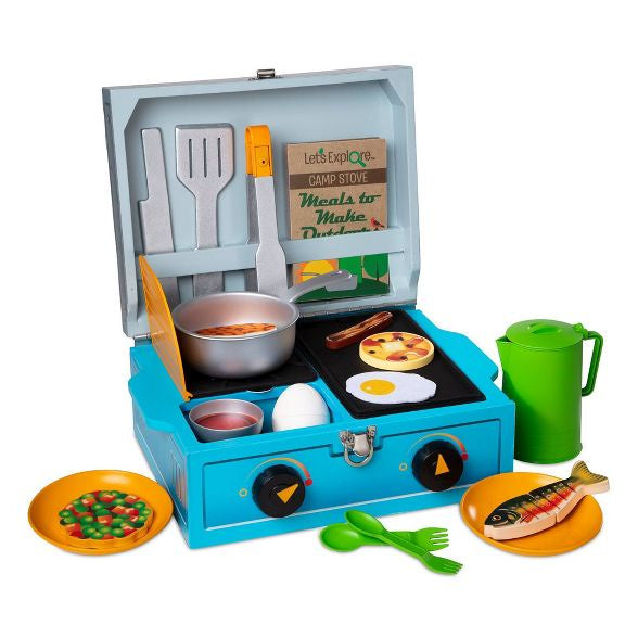 Melissa & Doug let's explore camp stove set