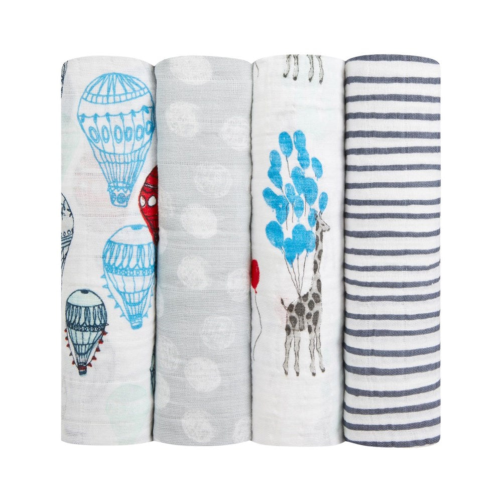 Aden & Anais 4-Pack Classic Muslin Swaddle