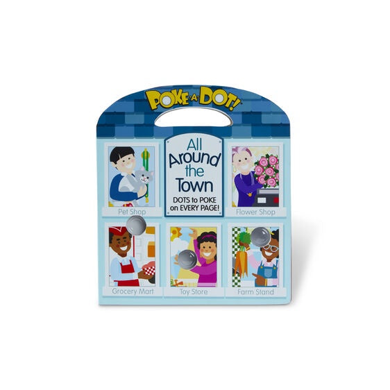 Melissa & Doug Poke-a-Dot: All Around Our Town