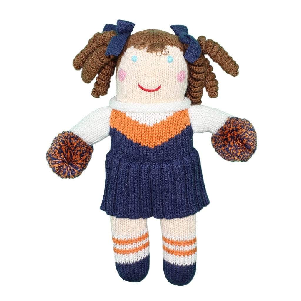 Zubels Cheerleader Knit Doll