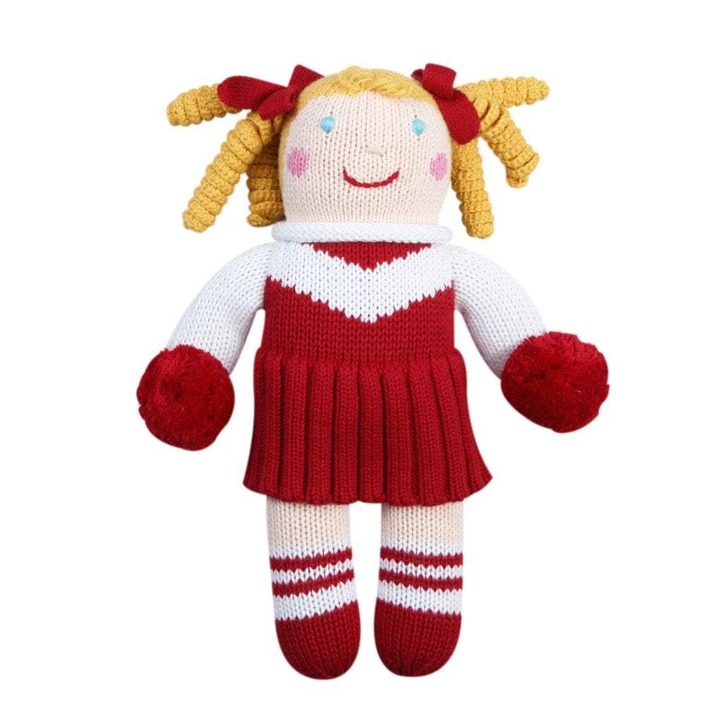 Zubels Cheerleader Knit Doll