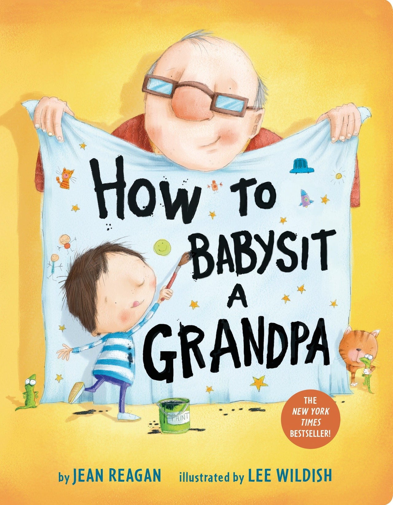 How To Babysit A Grandpa (Board Book)