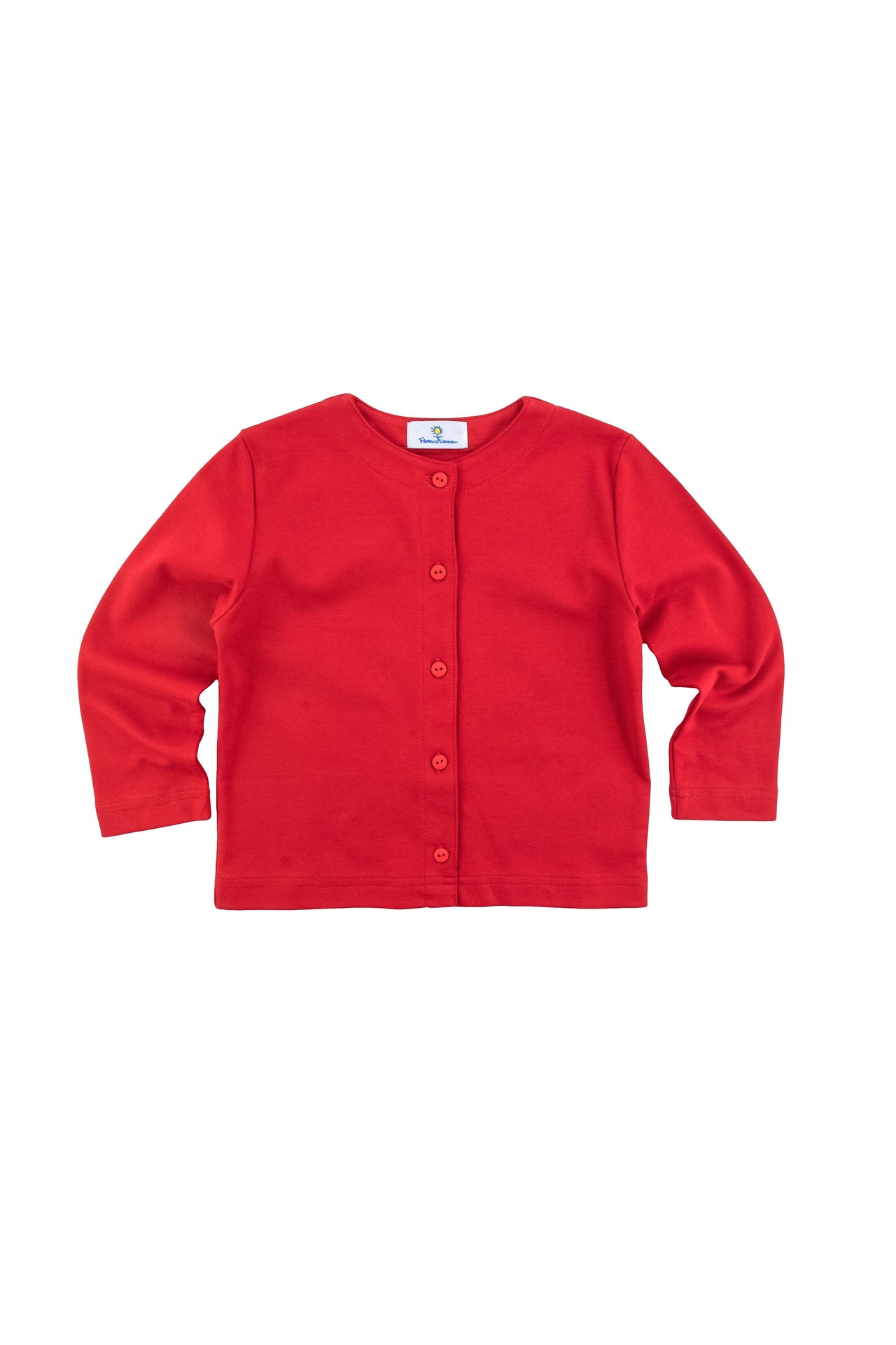 Florence Eiseman Red Knit Cardigan 5016 5006