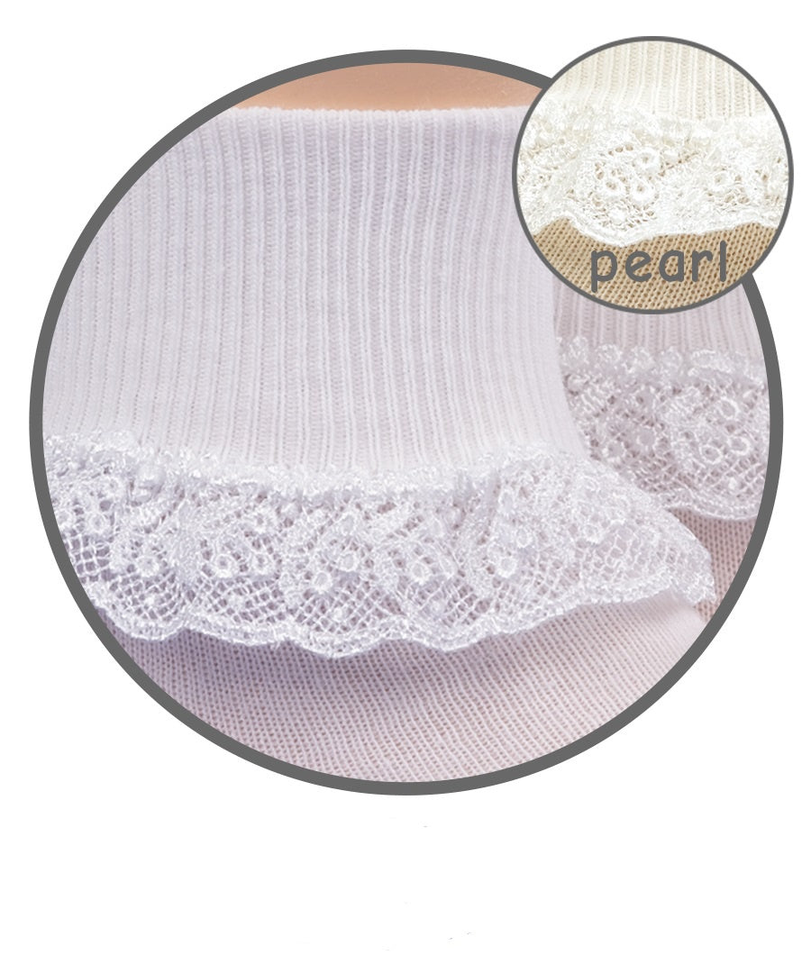 Jefferies Chantilly Lace Socks 1 Pair 2107