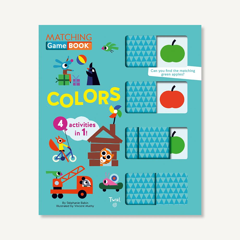 Chronicle Colors matching game book