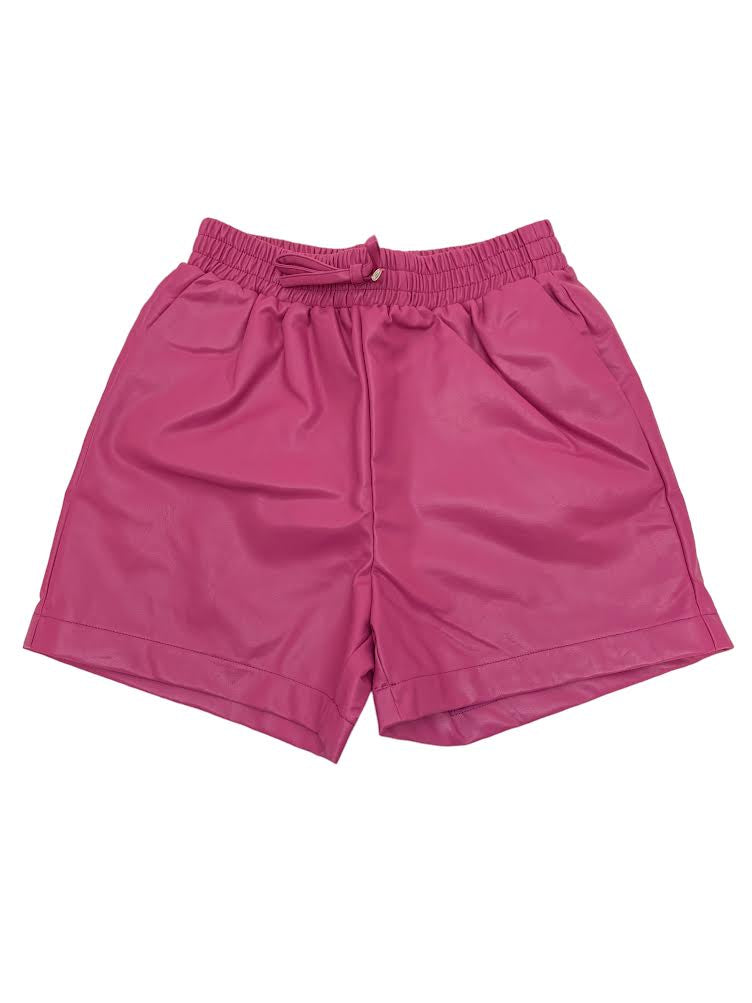 Molly Bracken Pink Woven Shorts MMT1015BN 5008