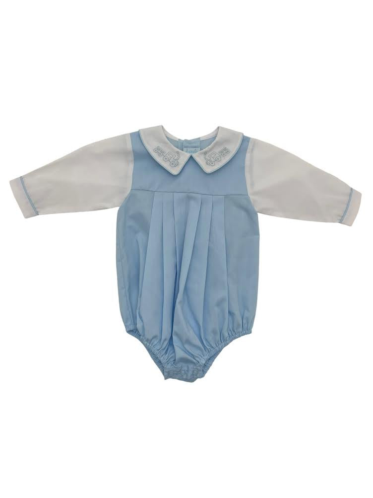 Auraluz Blue/White Train Boy Bubble 7607 5008