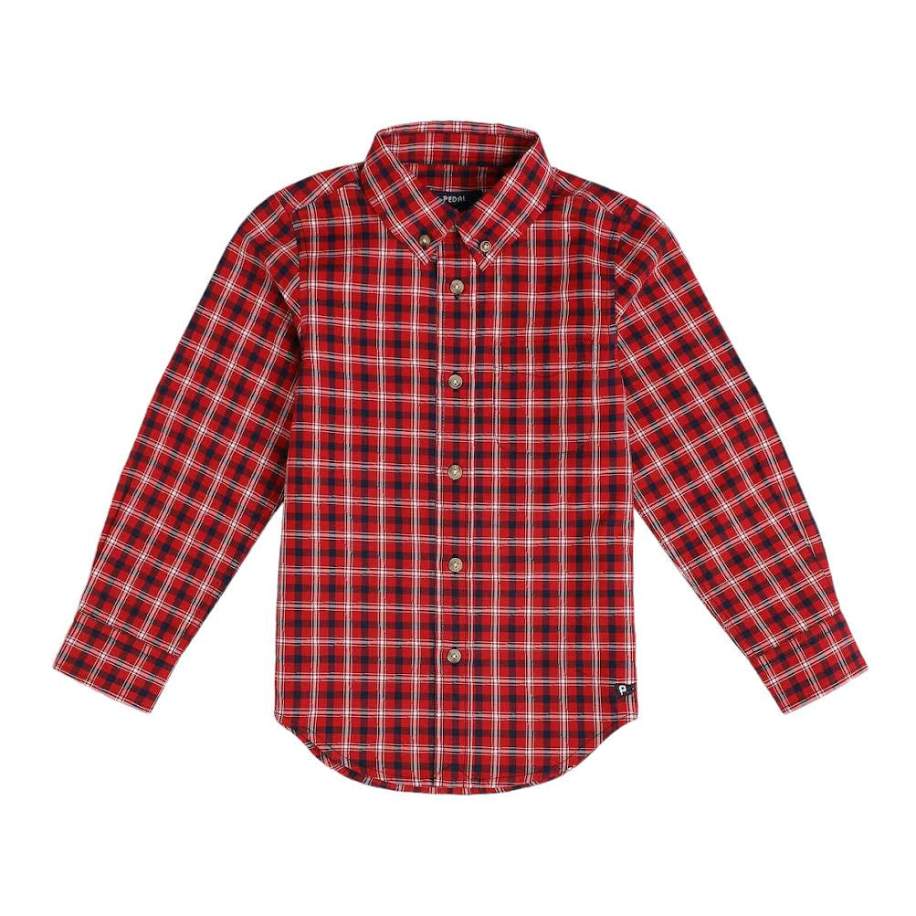 Pedal Red Plaid Shirt 33259 5008