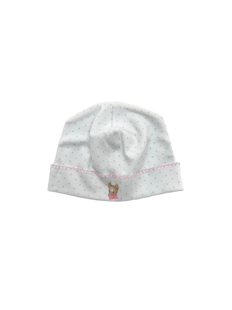 Magnolia Baby Vintage Fawn Emb Hat Pink 4305-50-PK 5011