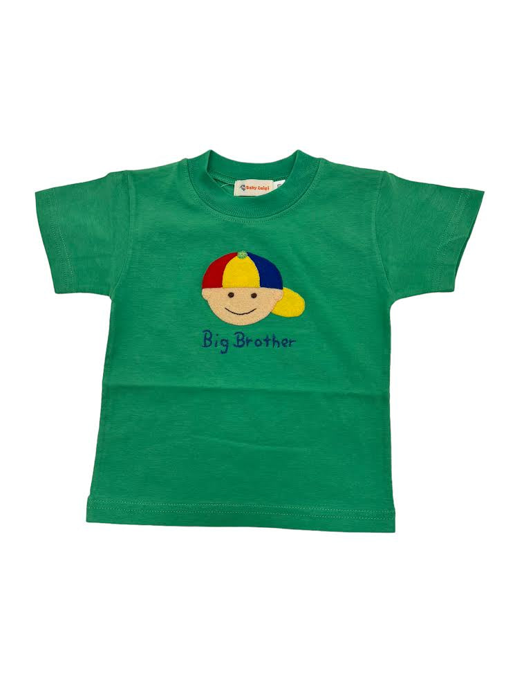 Luigi Boy S/S T-Shirt Big Brother Mint Green T001-12931 5012