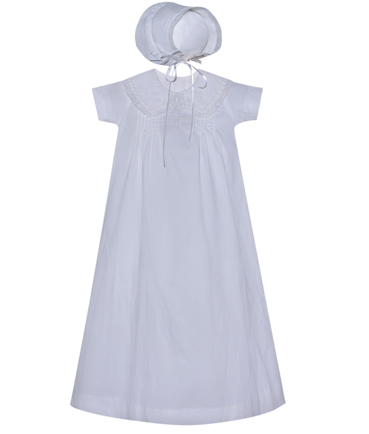 Baby Sen Christening Gown White 5012