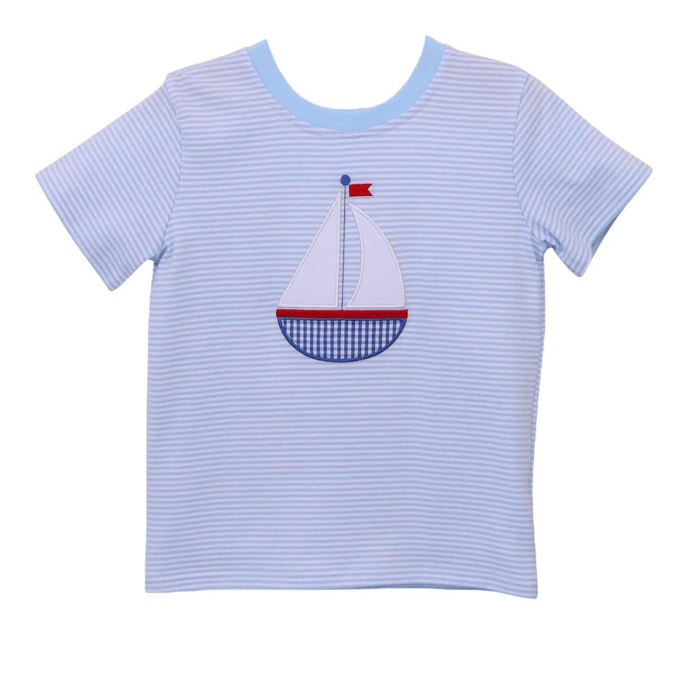 Trotter Street Kids Sailboat Shirt TSK-01032 5101