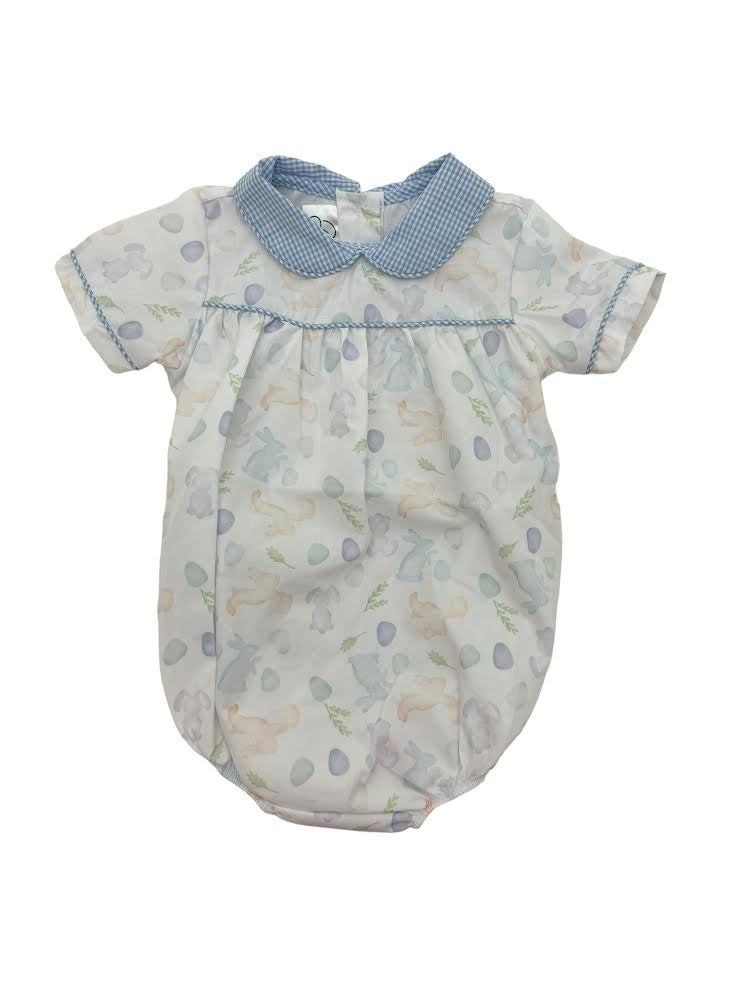 Baby Blessings Light Blue Bunnies Liam Bubble BB0888 5102