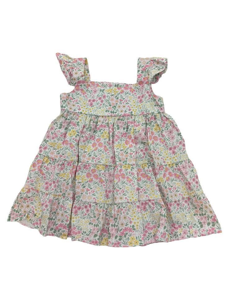 Lulu Bebe Blooming Meadows Layered Dress W/Ang Sleeve  Nora-14 5102