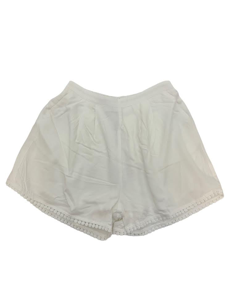 Molly Bracken Off White Woven Shorts MMN93BCP 5102