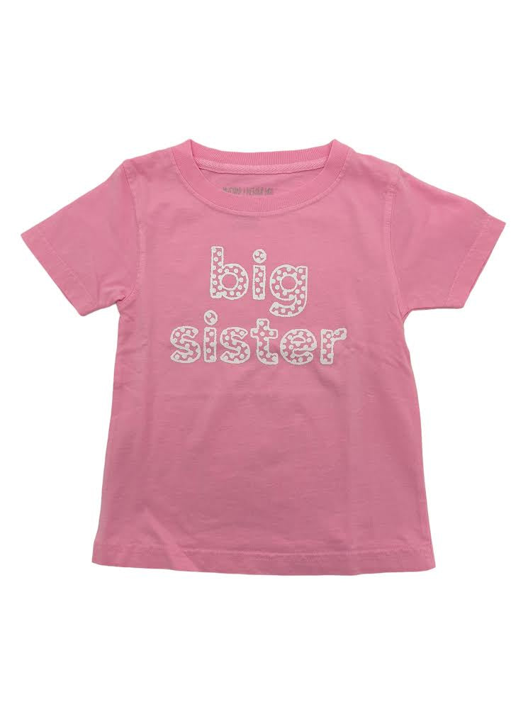 Mustard & Ketchup Kids Light Pink SS Big Sister T-Shirt