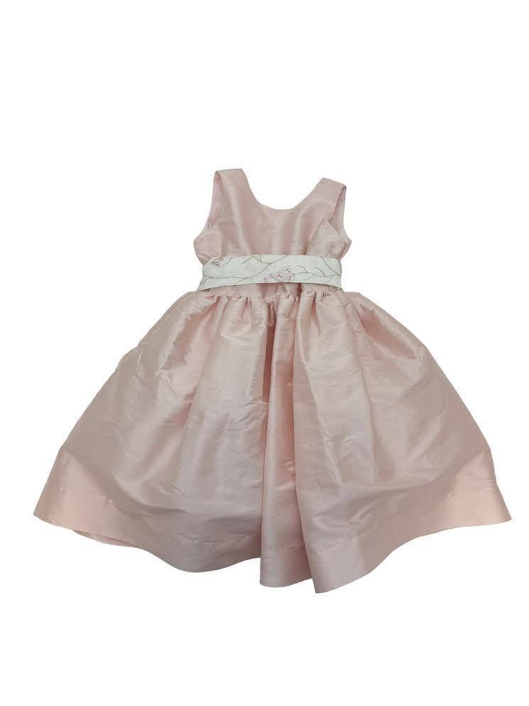 Susanne Lively Dress W/Cherry Blossom Sash Pink 6506 5102