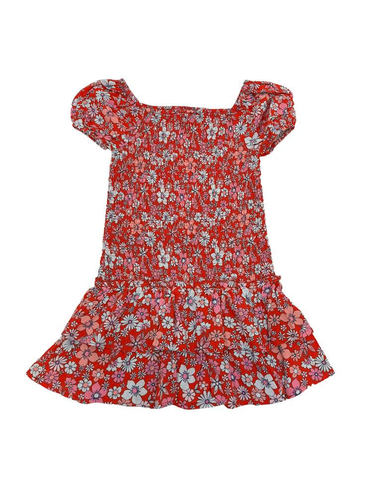 Design History Real Red Combo S/S Dress GNW1533 5103