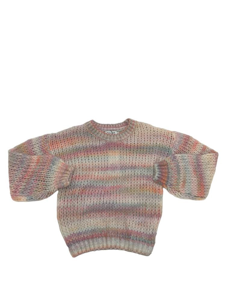 Molly Bracken Multicolor Girls Knitted Sweater MMLA1376BN 5008
