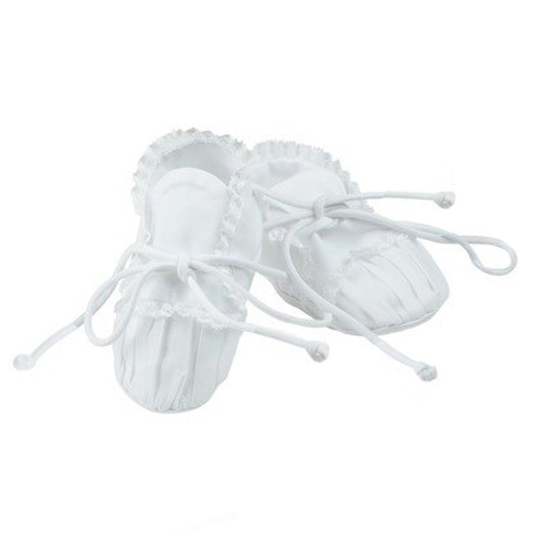 Feltman Brothers Girl's Special Occasion Booties White/White Lace 5900R