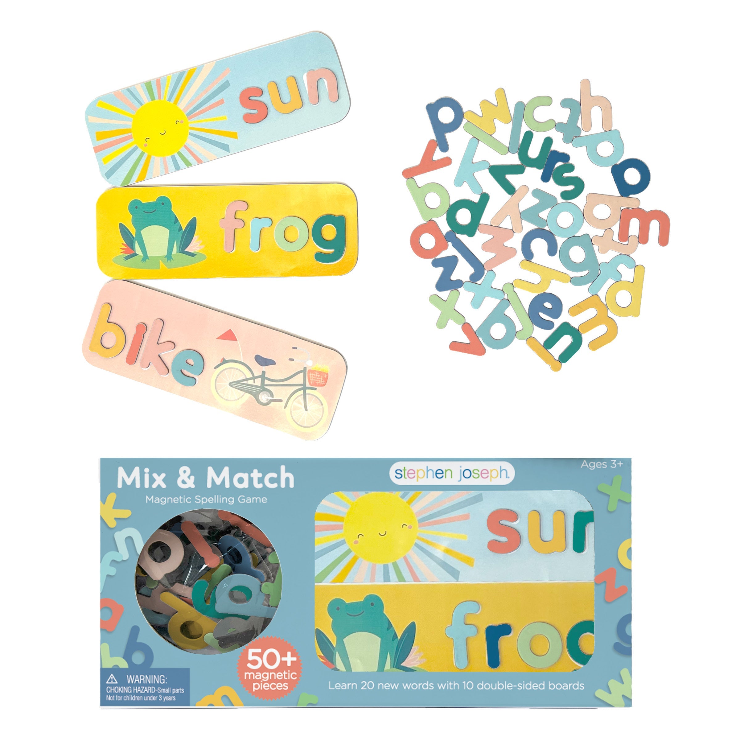 Stephen Joseph Mix & Match Magnetic Spelling Game