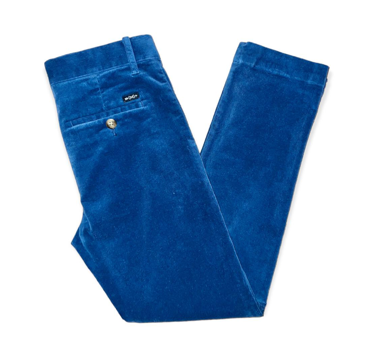 Brown Bowen Brackish Blue Corduroy Palmetto Pants 5009