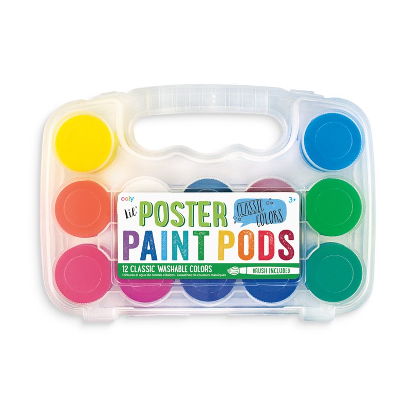 Ooly Lil' Poster Washable Paint Pods