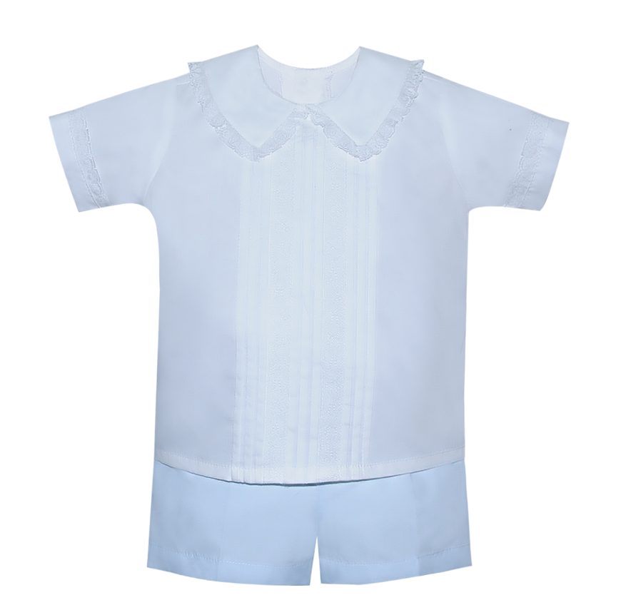 Phoenix N Ren Jack short Set white/Blue PR415S-WB 5012