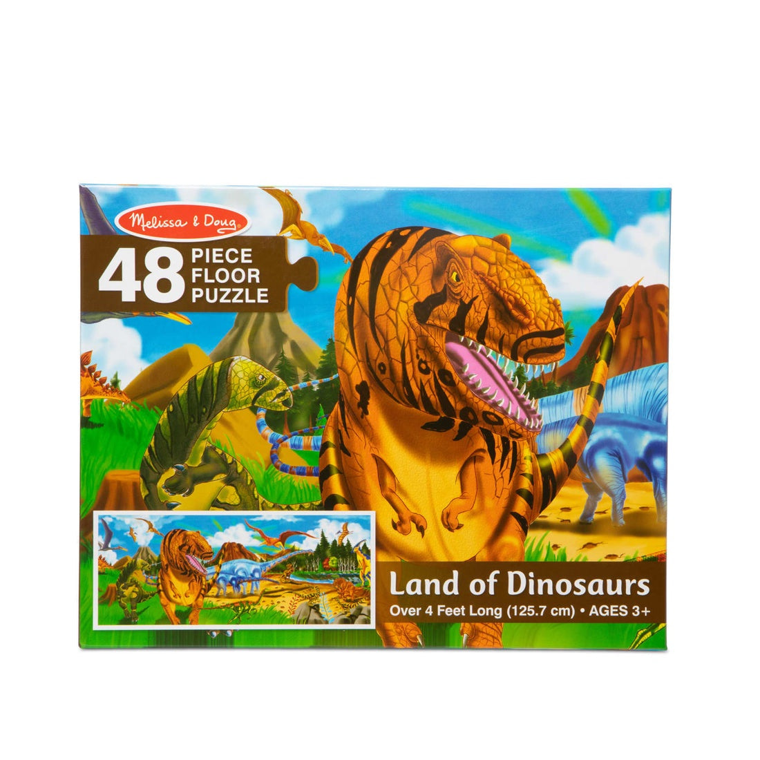 Melissa & Doug Land of Dinosaurs Floor Puzzle