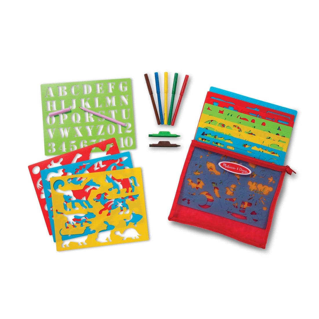 Melissa & Doug Created by Me! Stencil Art Activity Kit