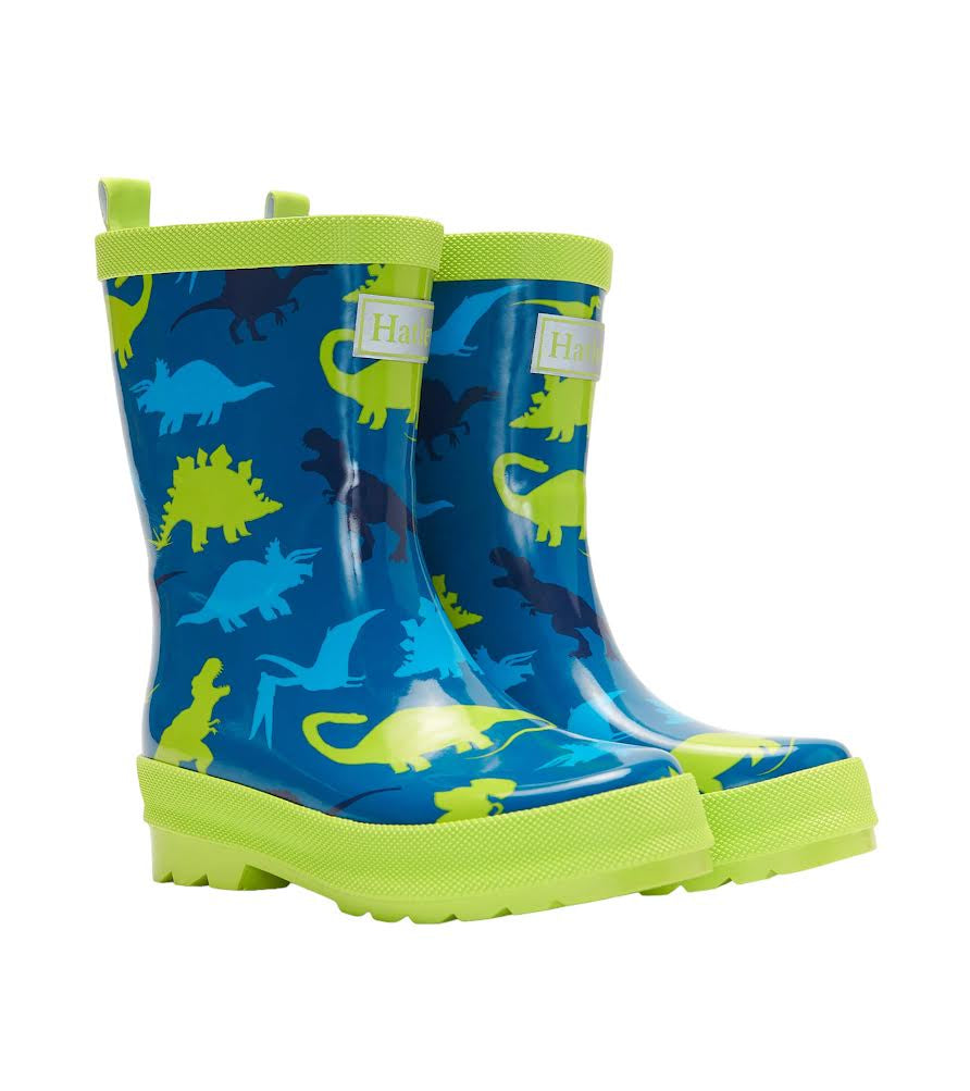 Hatley Real Dinos Shiny Rain Boots F23DSK1366 5007