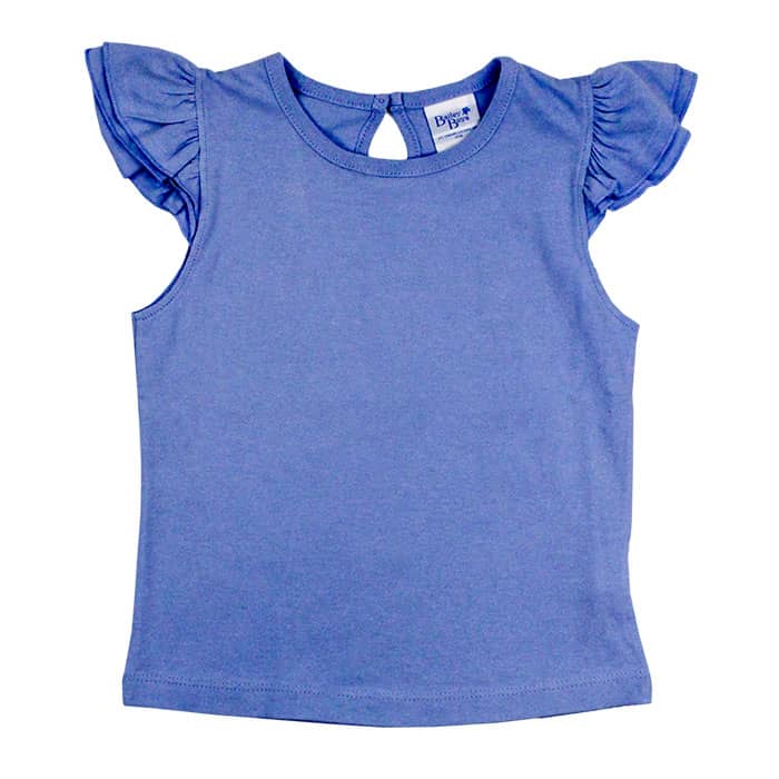 Bailey Boys Ruffled Sleeve Tee 219-GRS Spring 2023
