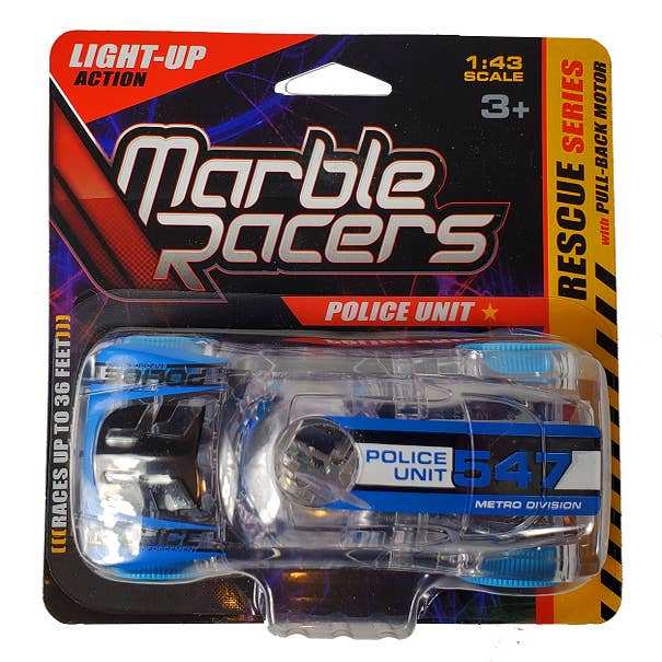 SD Toyz Rescue Series Pull-Back Marble Racers