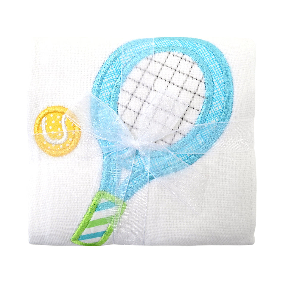 3 Marthas Applique  Burp Pad