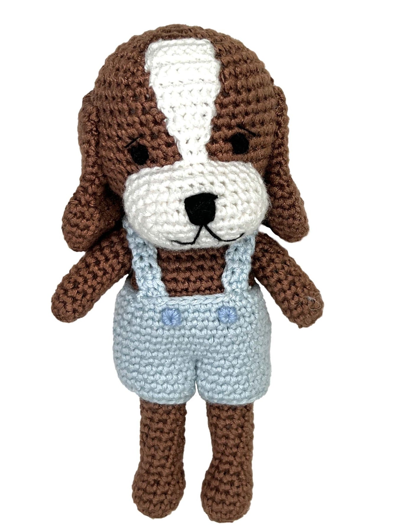 Zubels Bamboo Crochet Rattle